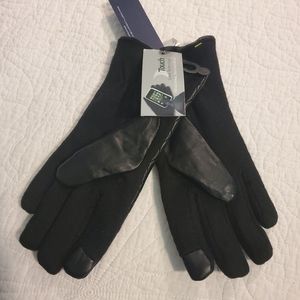 Adrienne Vittadini Black Gloves